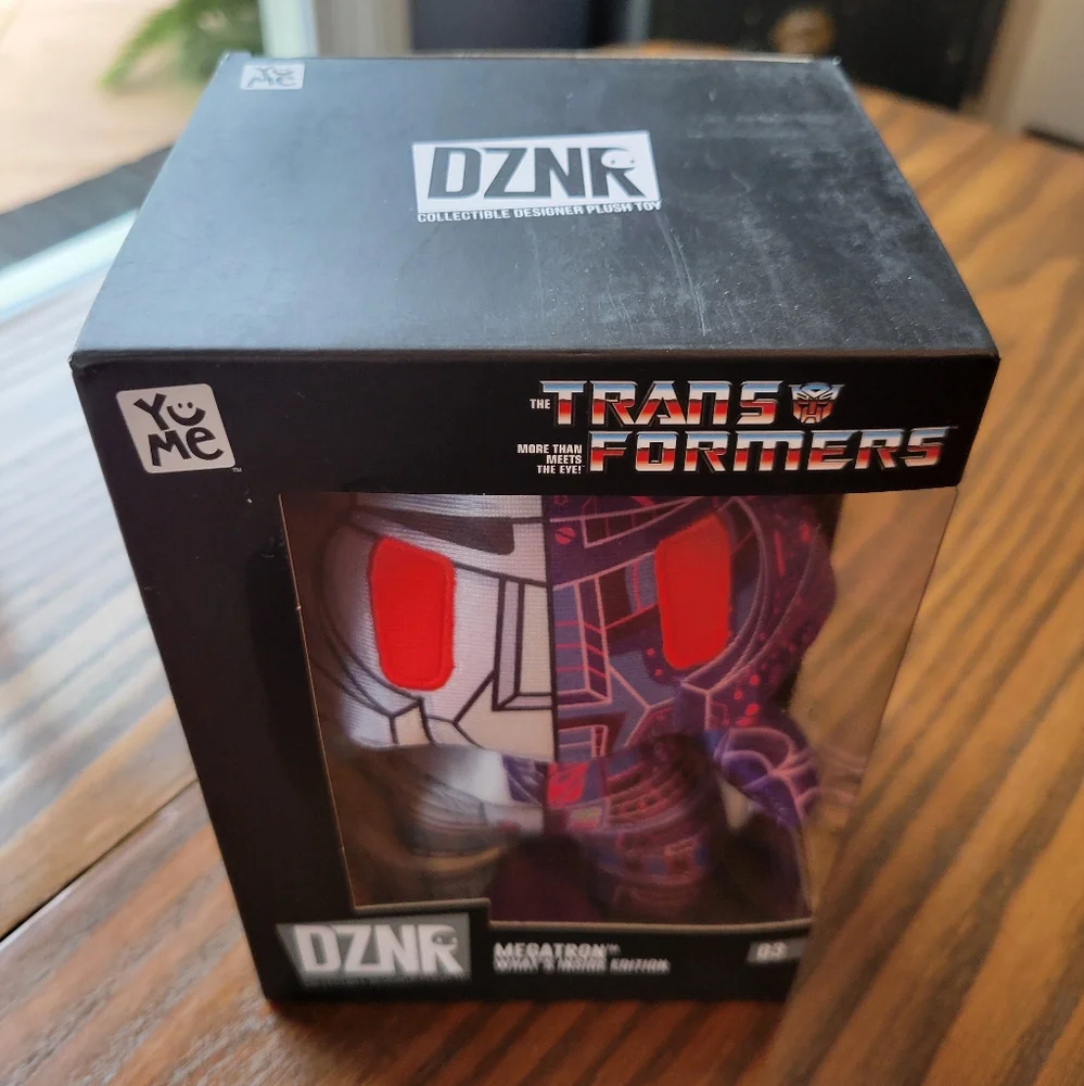 NIB -- Transformers Megatron Collectible Action Plush